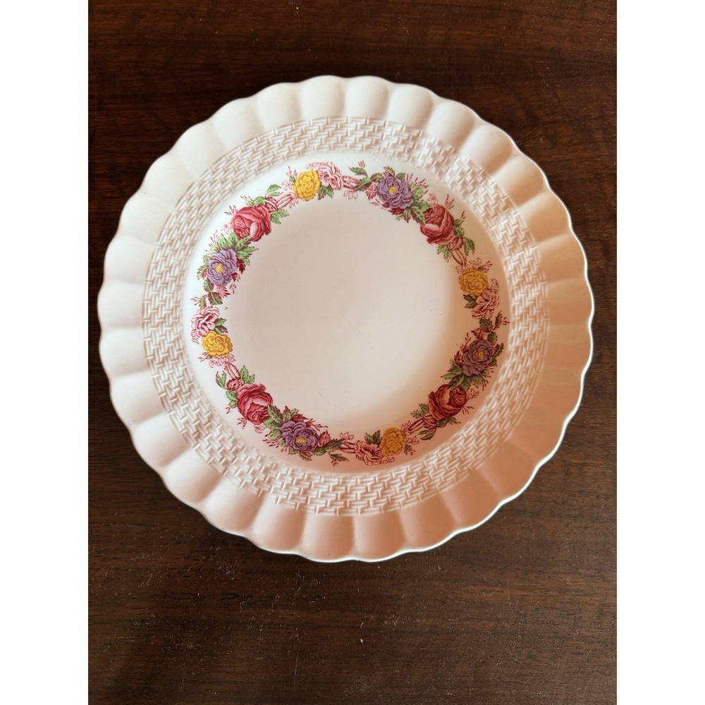 Spode Copeland 7.75" Lunch Plate Rose Briar Excellent